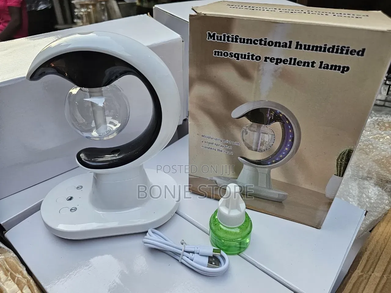 3-in-1 Led Lamp With Humidifier and Mosquito Repellent