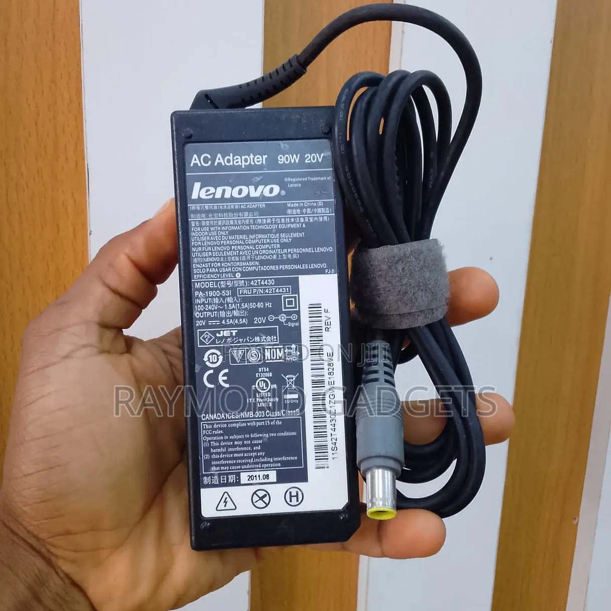 Lenovo 90w Big Tip Laptop Charger Kit – 20v 4.5a + Power Cable