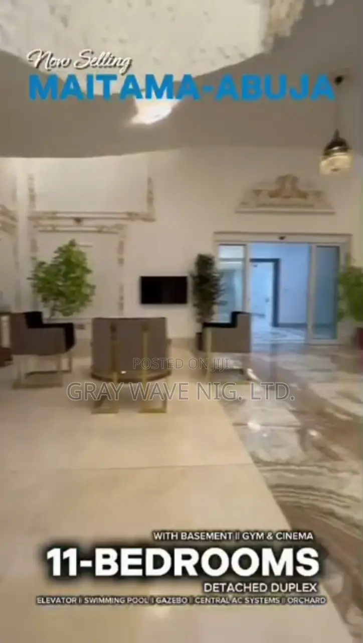 Furnished 11bdrm Mansion in Maitama for sale