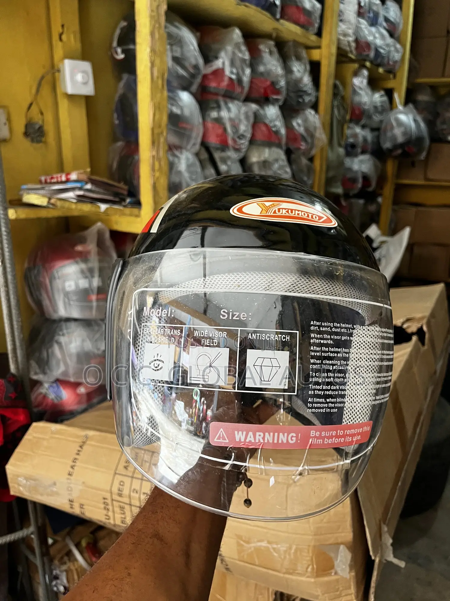 High Quality Yukumoto Helmet For Your Safety When Driving