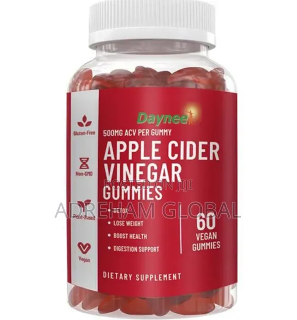 Apple Cider Vinegar Gummies(Helps to Detoxify,Loose Weight,Bold Health