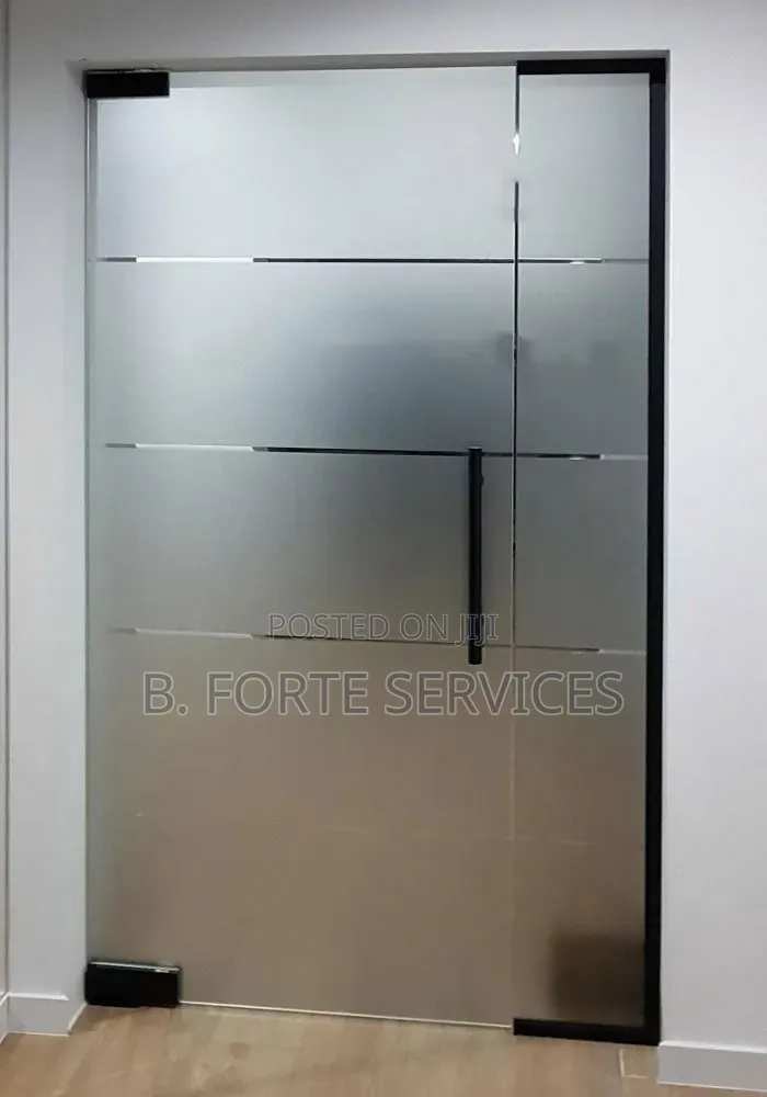 Frosted Glass Door