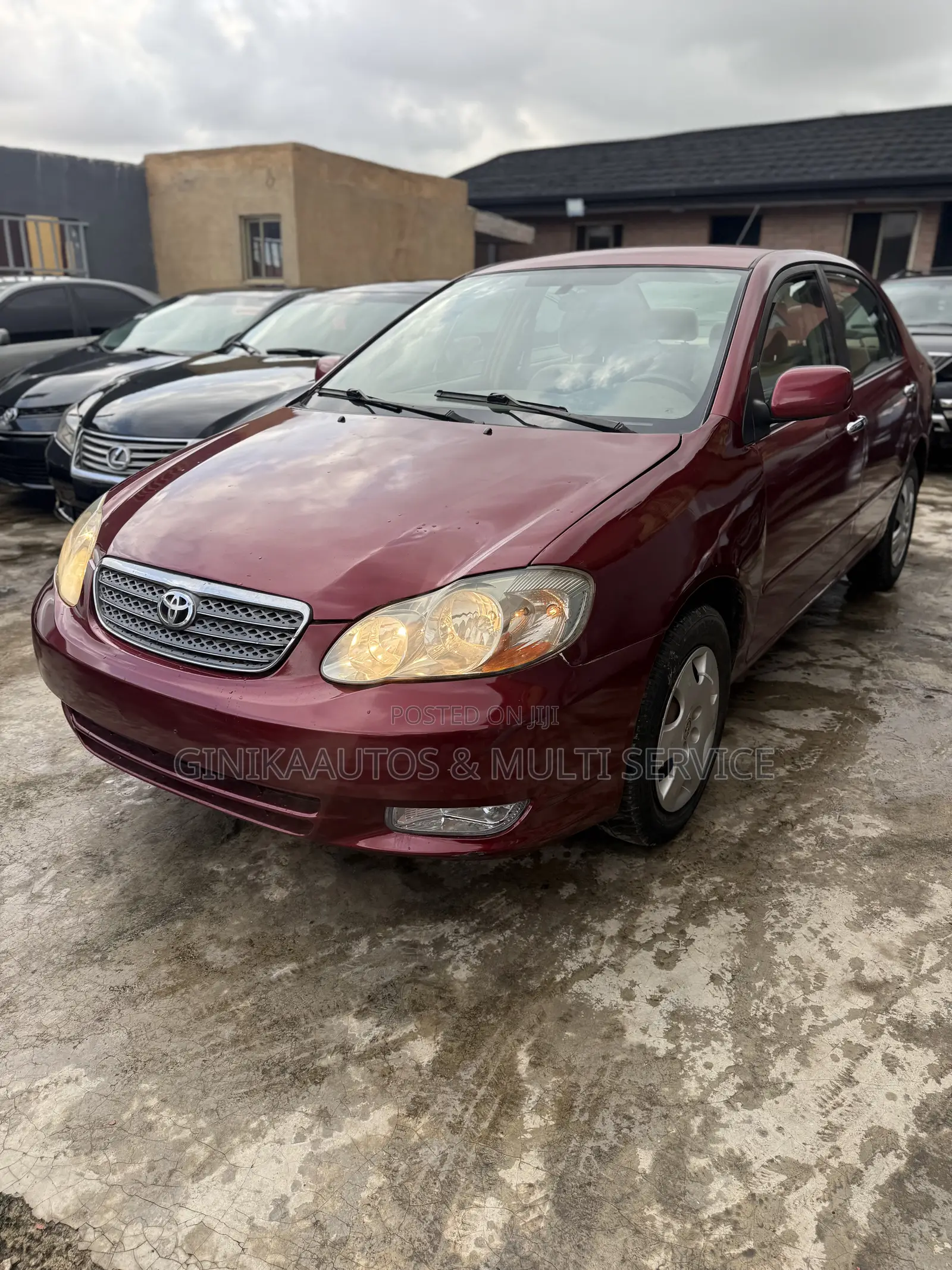 Toyota Corolla LE 2006 Red
