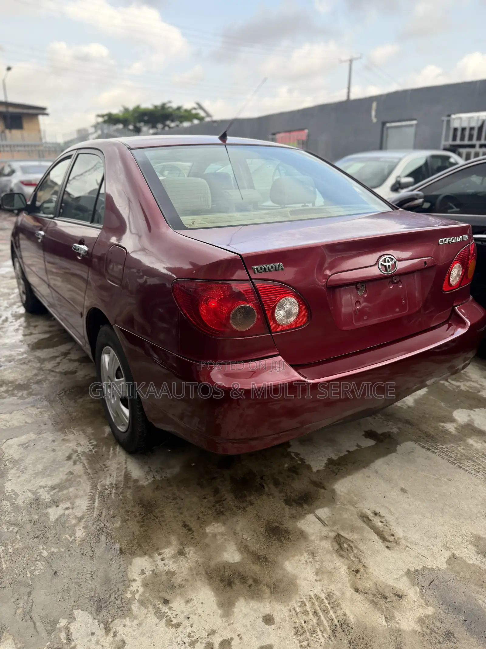 Toyota Corolla LE 2006 Red
