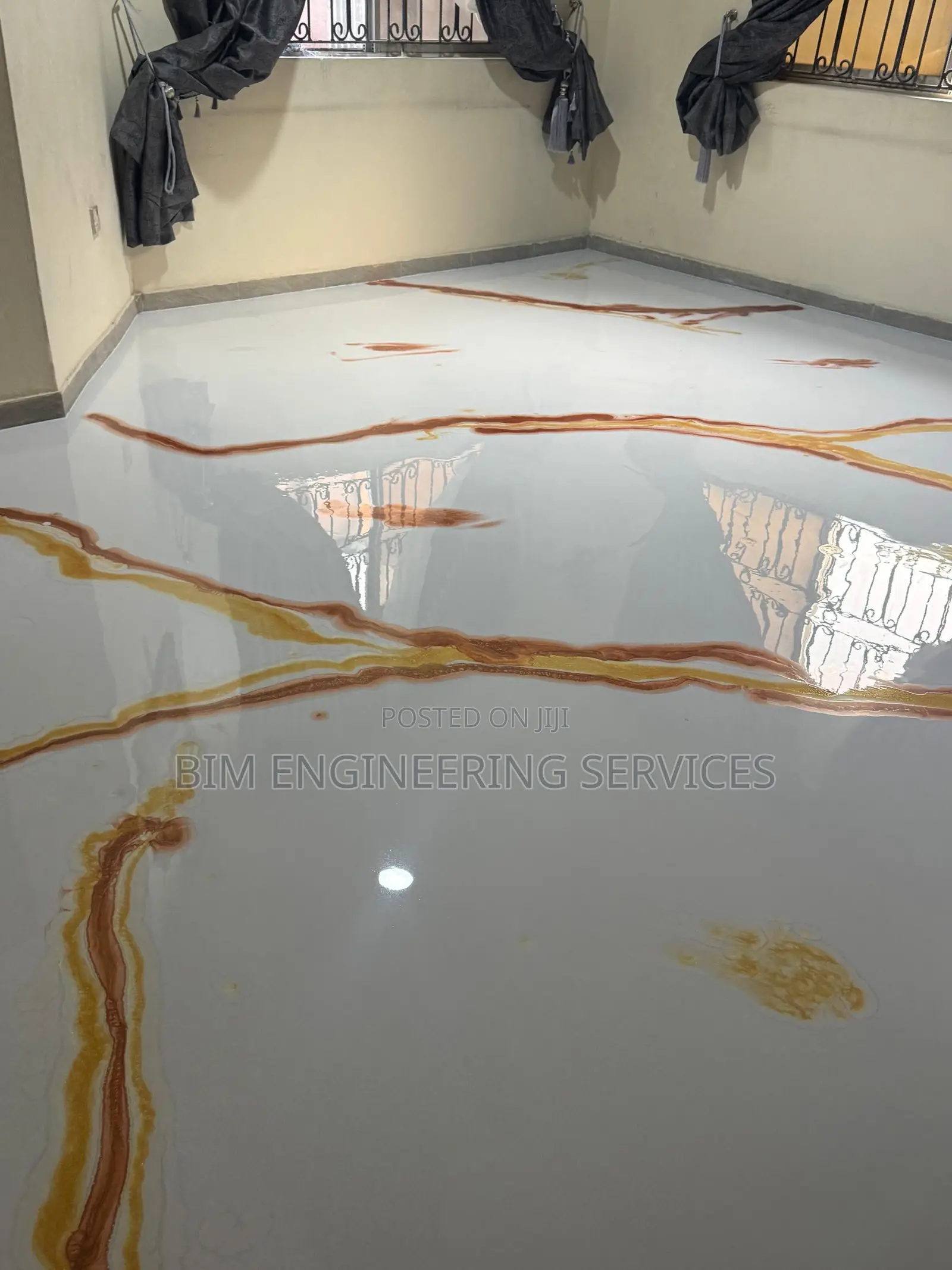 Metallic Epoxy Flooring ,Industrial Flooring,Resin