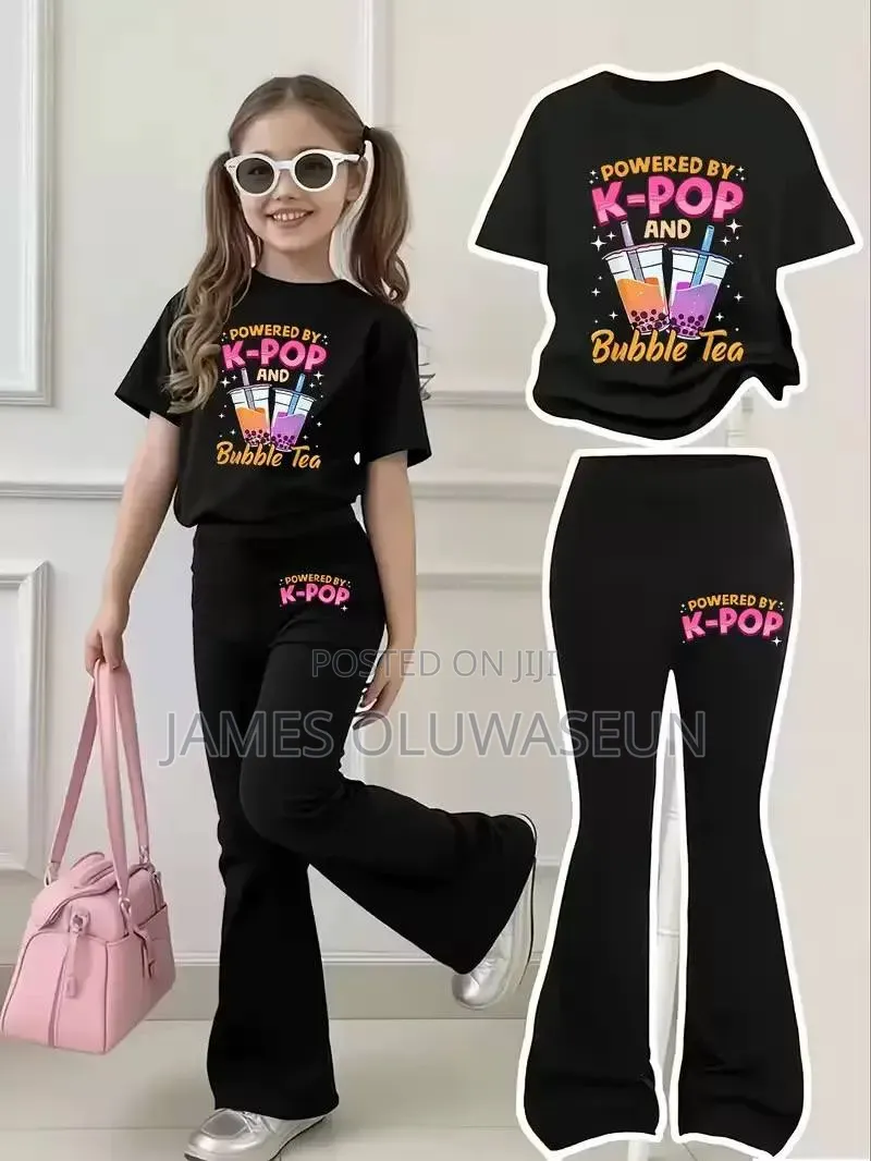 K-Pop 2 Piece Set
Size: 9-14years