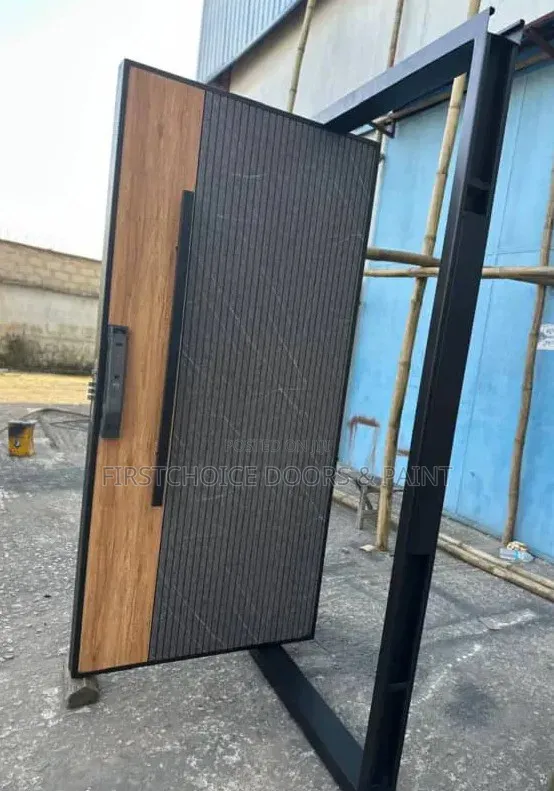 4ft and 6ft Pivot Door Normal and Extra Height Comes With Smart Lock