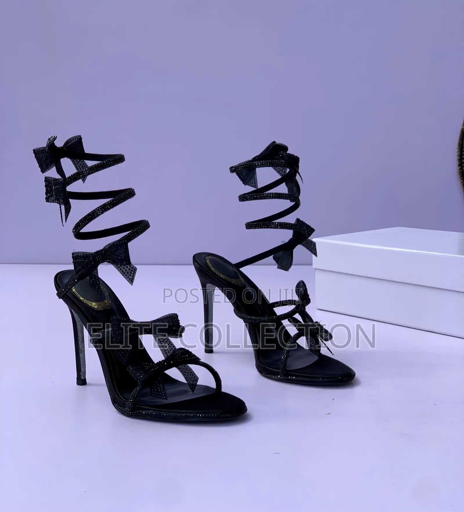 Luxury Bow-Tie Spiral Shoe*Size: 37-42 Packaging: Boxed