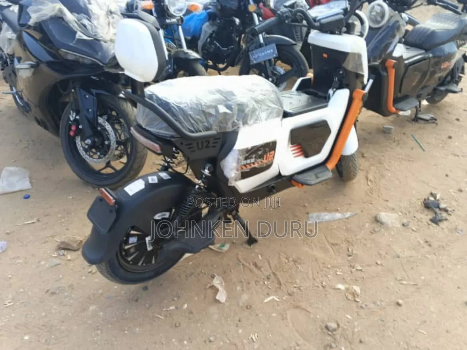 New Motorcycle 2025 White