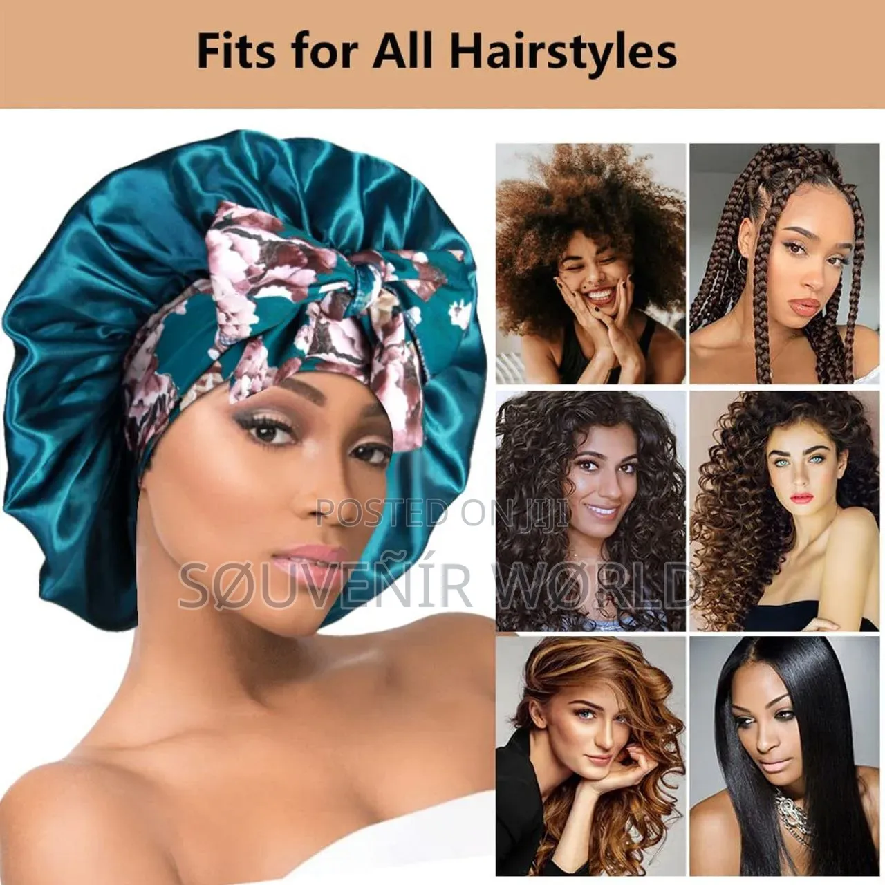 Beautiful Design Hair Bonnet