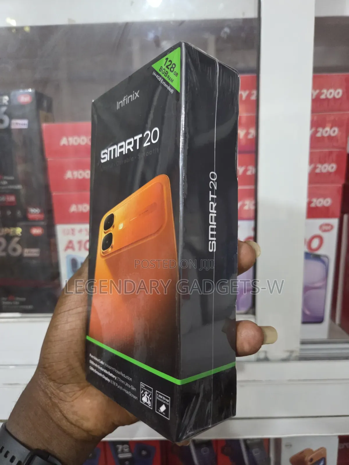 New Infinix Smart 20 128 GB Black
