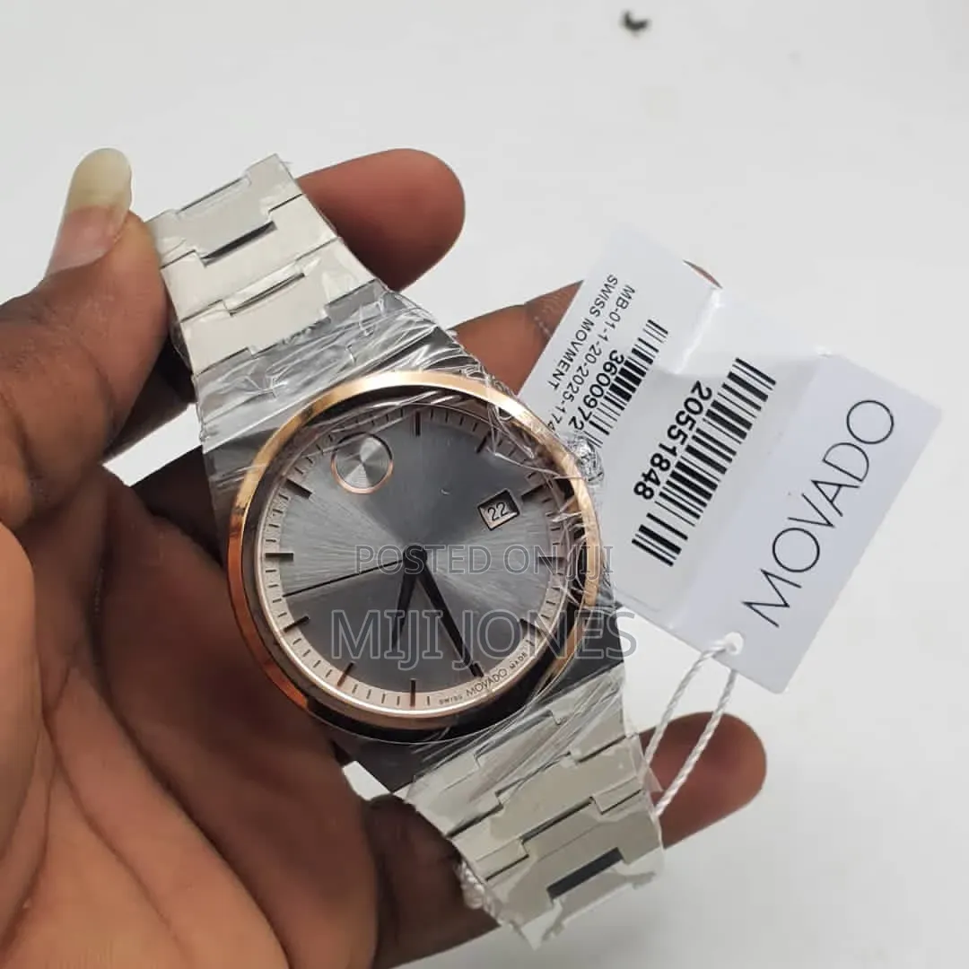 High Quality Movado Swiss Movement Watch Stainless Steel Sapphire
