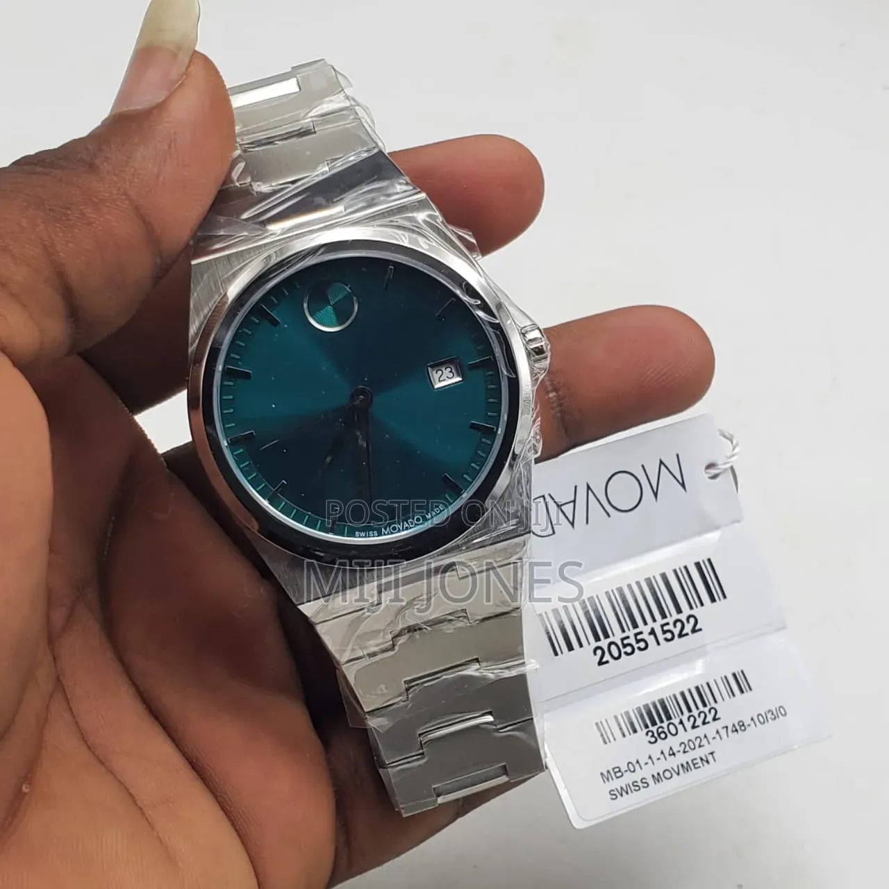 High Quality Movado Swiss Movement Watch Stainless Steel Sapphire