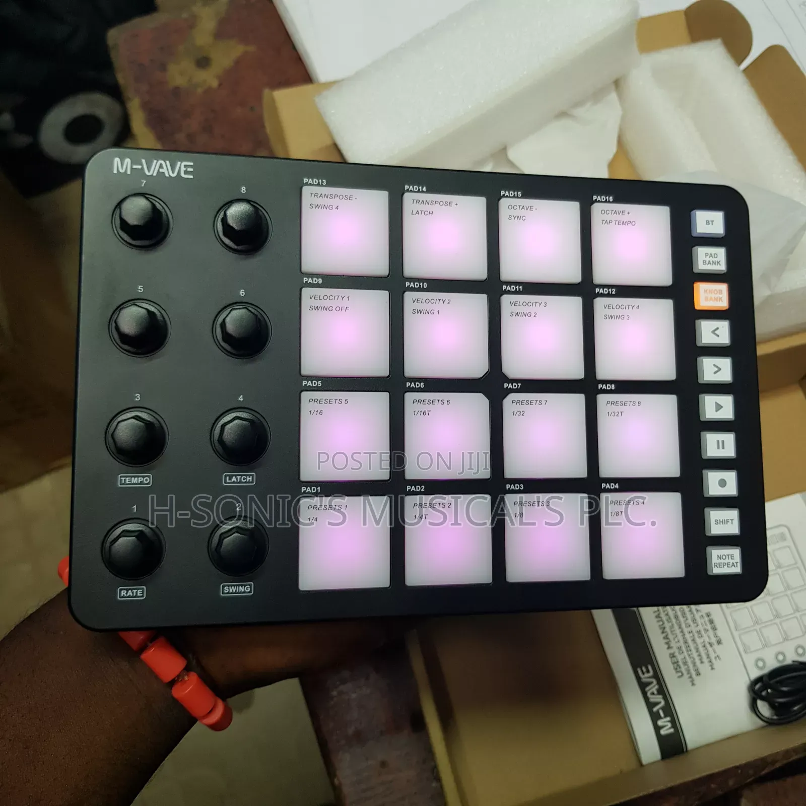M-Vave SMC Midi Pad.