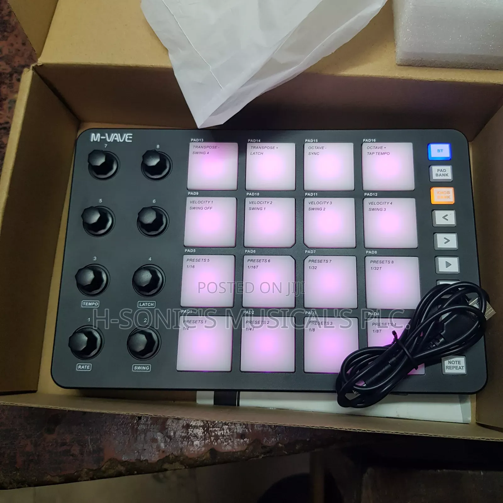 M-Vave SMC Midi Pad.