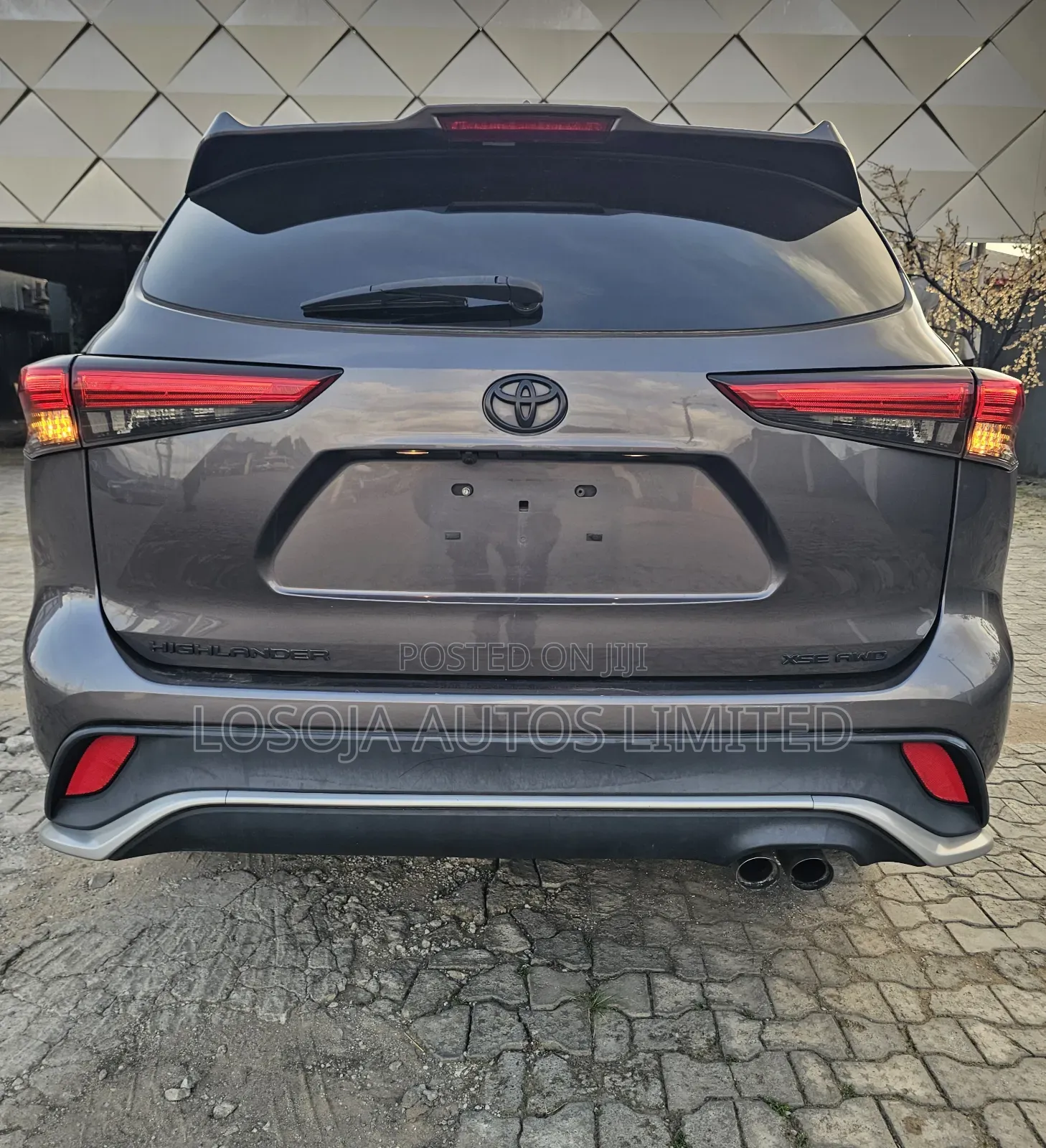 Toyota Highlander XSE 2021 Gray