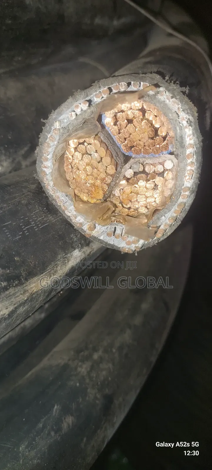 240mmx3core Nigerchin Amoured Cable