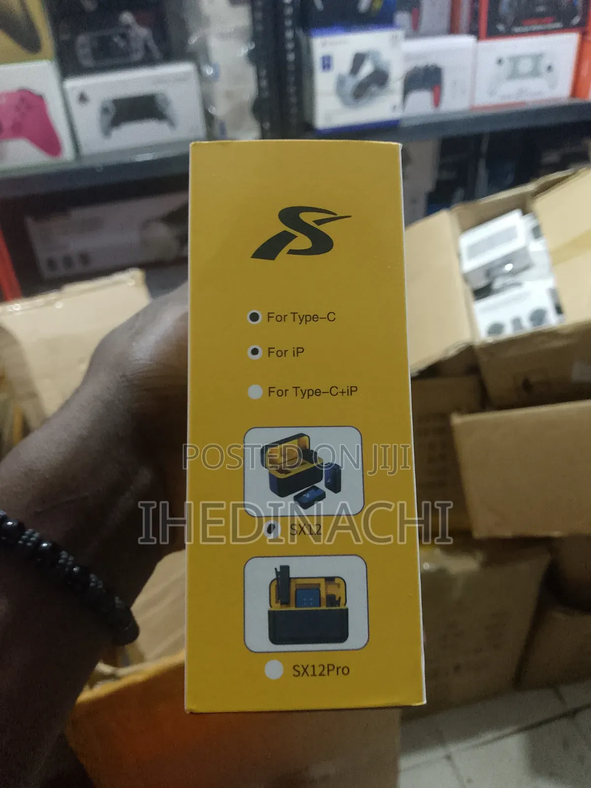 Sx12 Noise Cancellation Wireless Microphone Type C iPhone