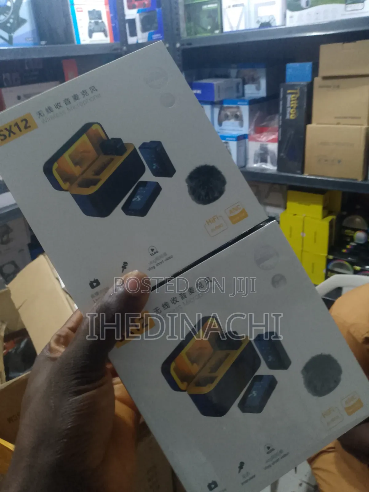 Sx12 Noise Cancellation Wireless Microphone Type C iPhone