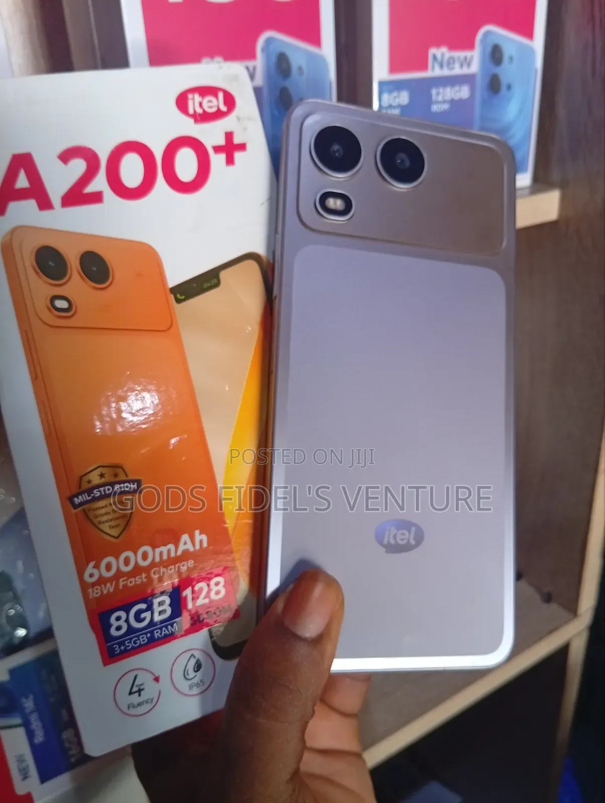 Itel A200+ 128 GB Gold