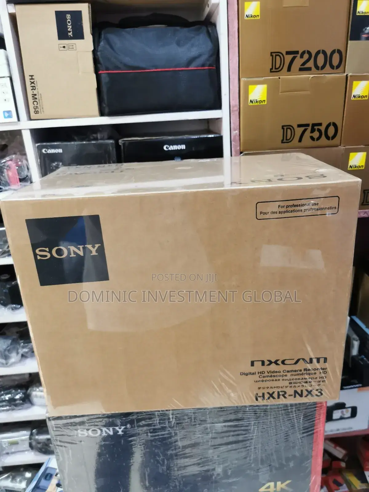 Sony Professional Camera Nx3