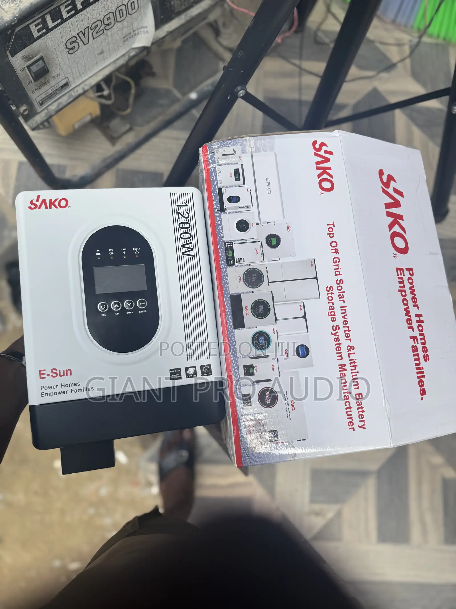 Sako E-Sun 1.2kw Offgrid MPPT Solar Inverter