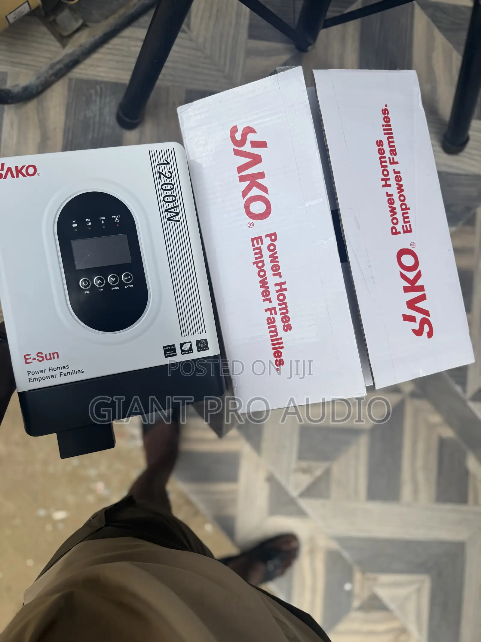 Sako E-Sun 1.2kw Offgrid MPPT Solar Inverter