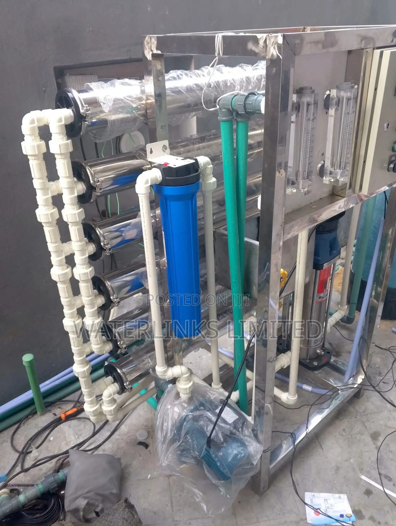 8 Membrane Ro (2000 Liters Per Hour Reverse Osmosis Machine