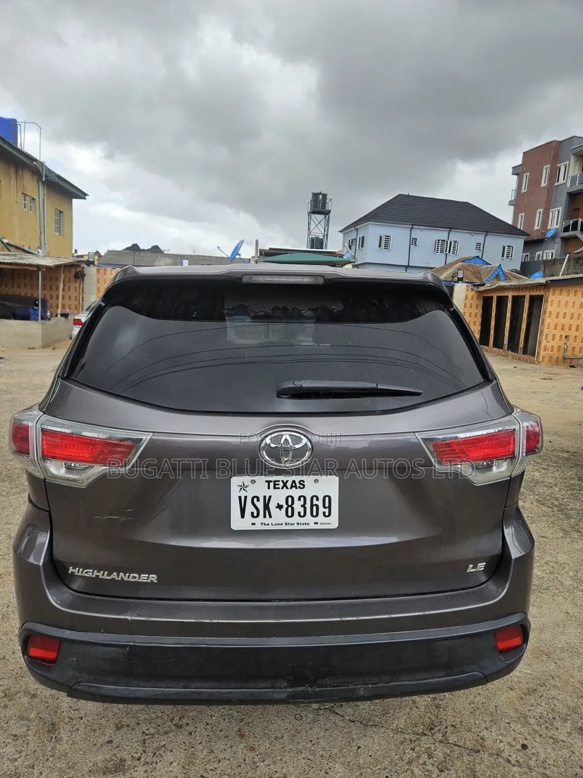 Toyota Highlander LE 4x2 (2.7L 4cyl 6A) 2016 Gray