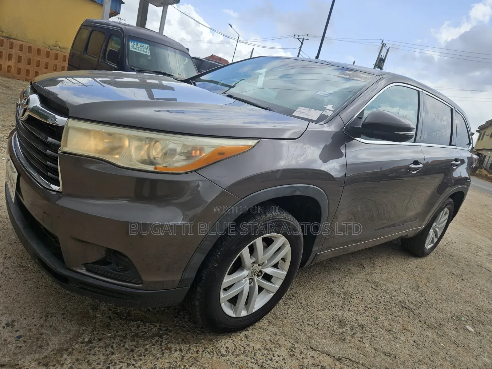 Toyota Highlander LE 4x2 (2.7L 4cyl 6A) 2016 Gray