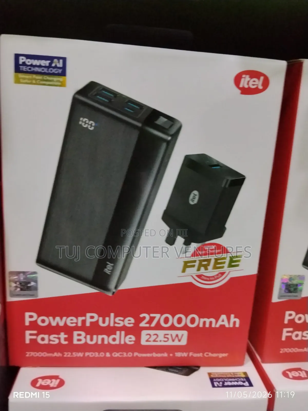 Itel 27000mah 22.5w With Charger