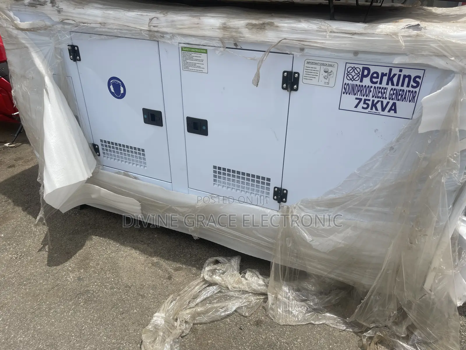 Brand New 75kva Diesel Perkins Soundproof Generator