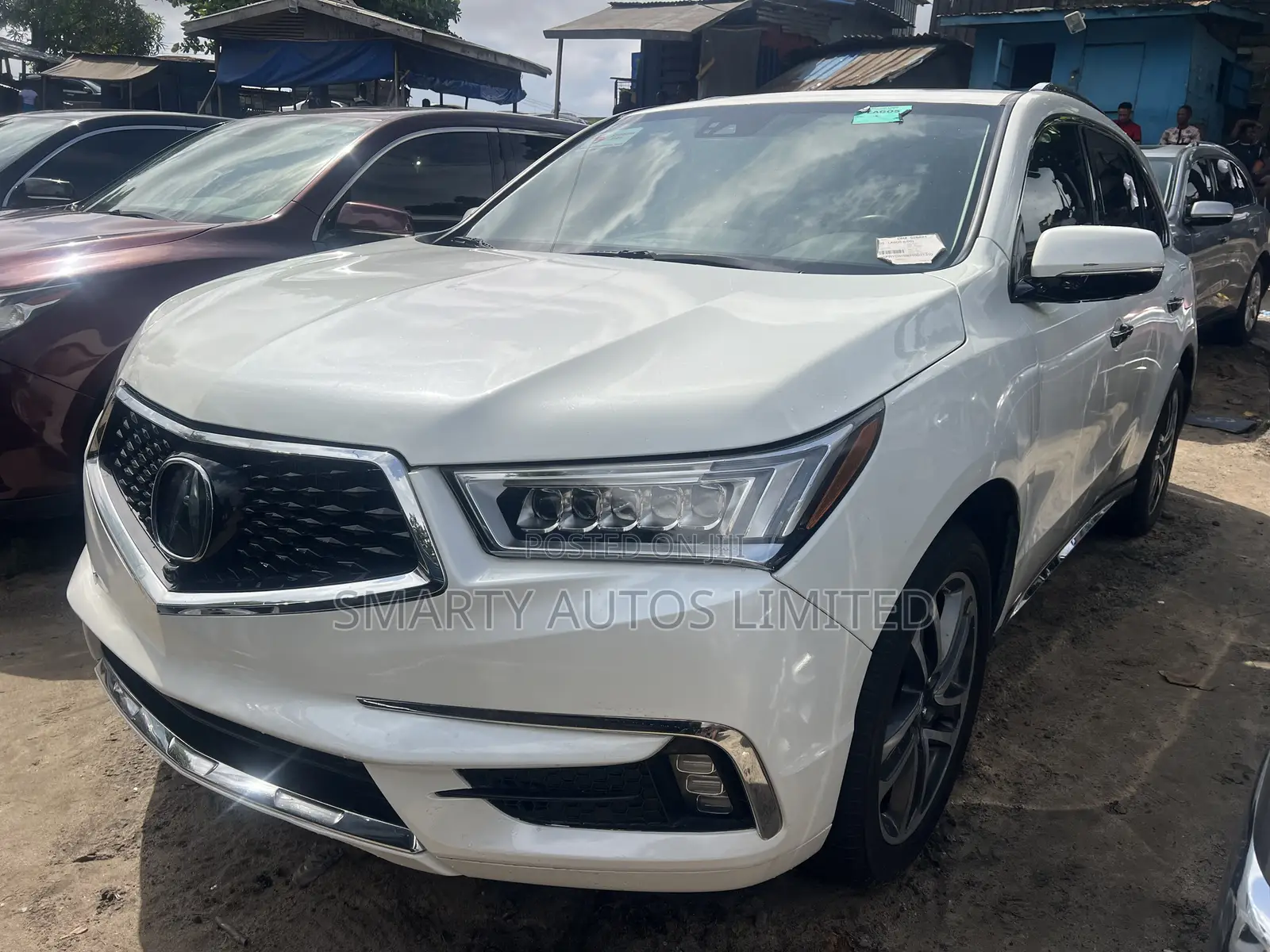 Acura MDX w/Advance & Ent. Pkgs SH-AWD 2018 White
