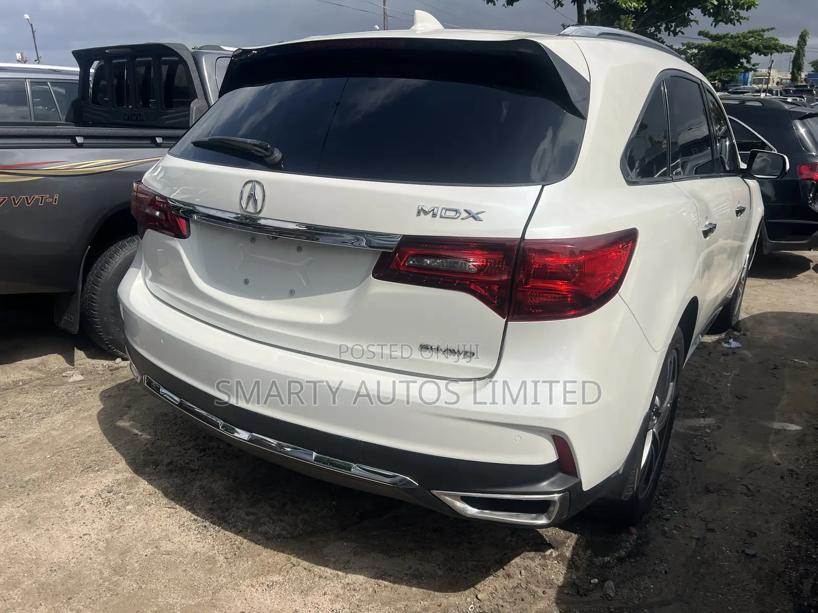 Acura MDX w/Advance & Ent. Pkgs SH-AWD 2018 White