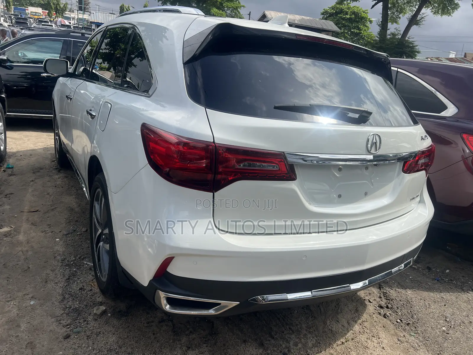 Acura MDX w/Advance & Ent. Pkgs SH-AWD 2018 White