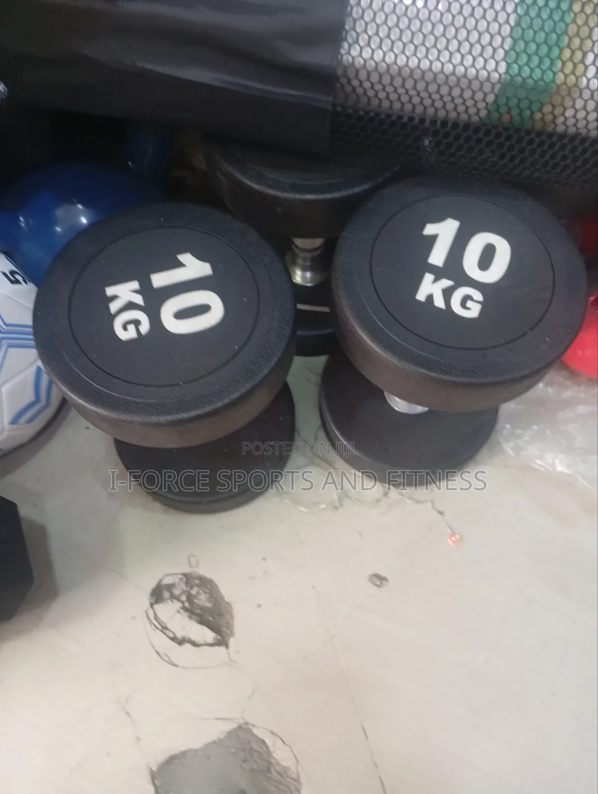 10kg Round Dumbbell