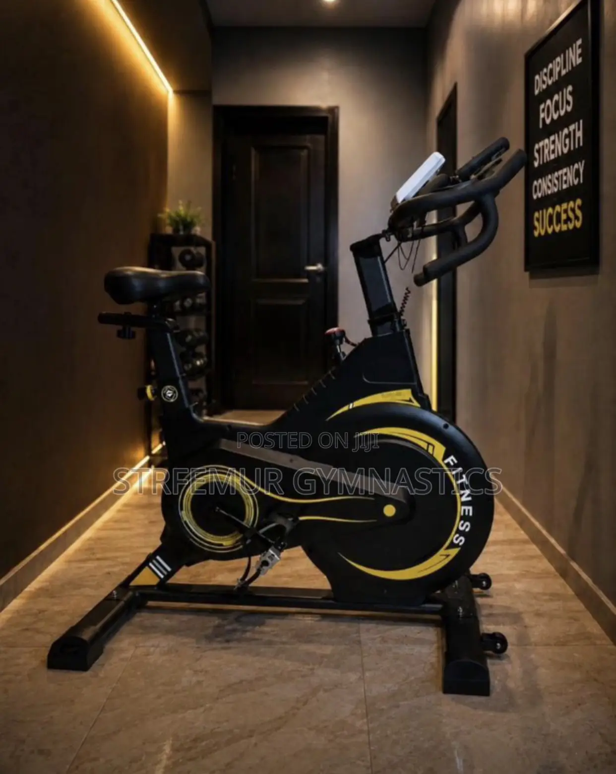 Modern Electronics and Gym/Spin Bikes