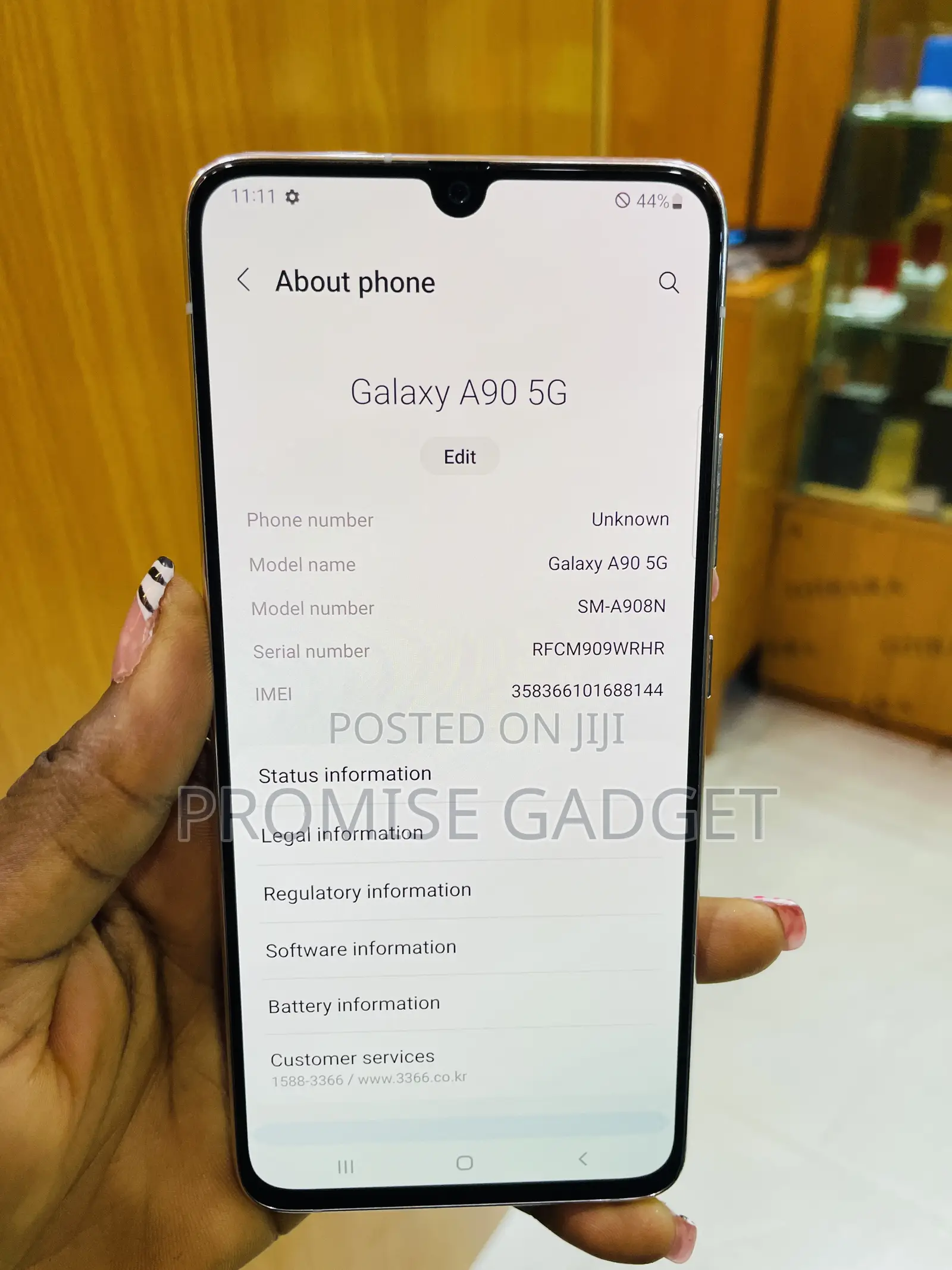 Samsung Galaxy A90 5G 128 GB Black