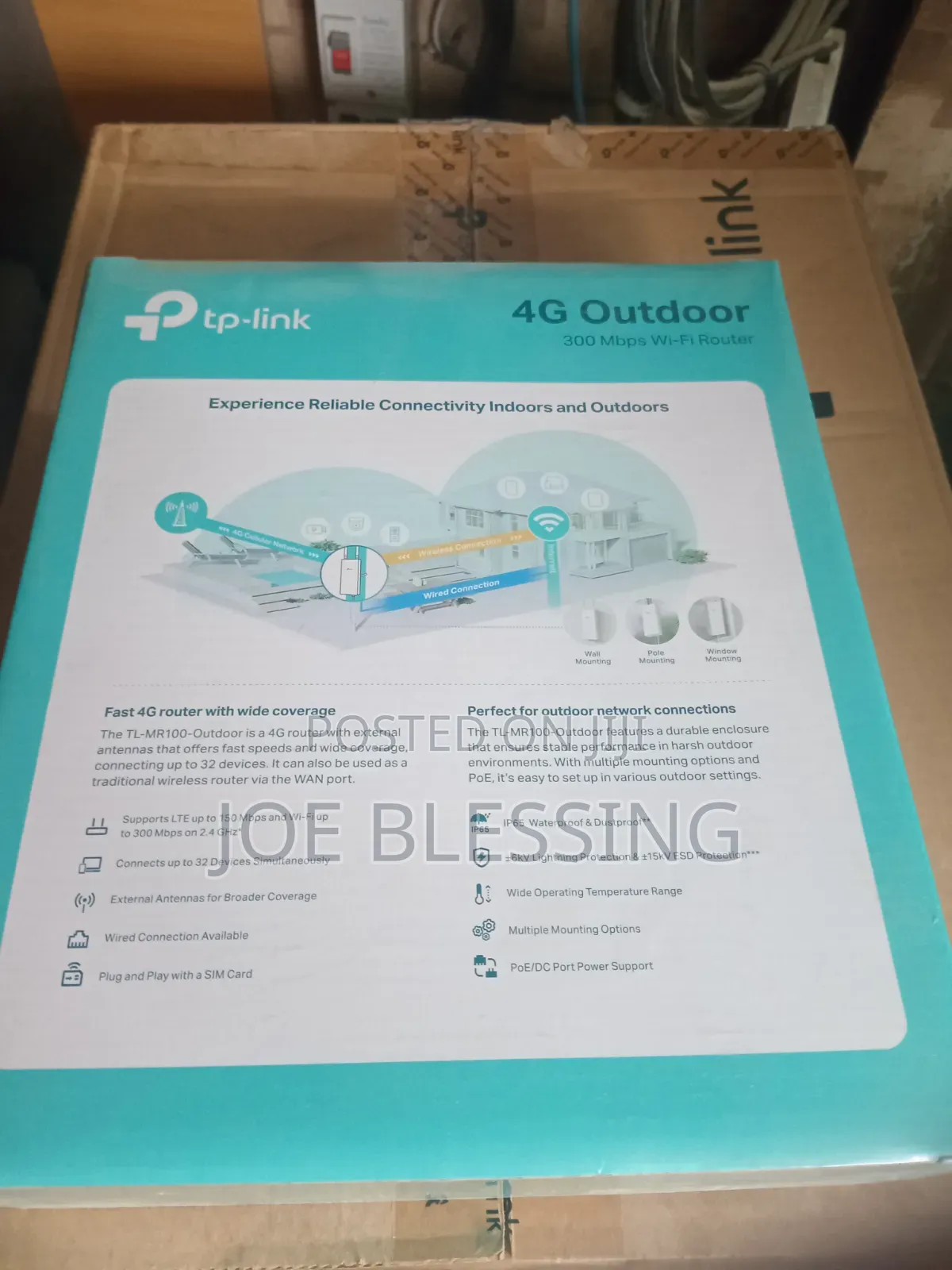 Tp_link 4g Outdoor 300mbps Wireless Router