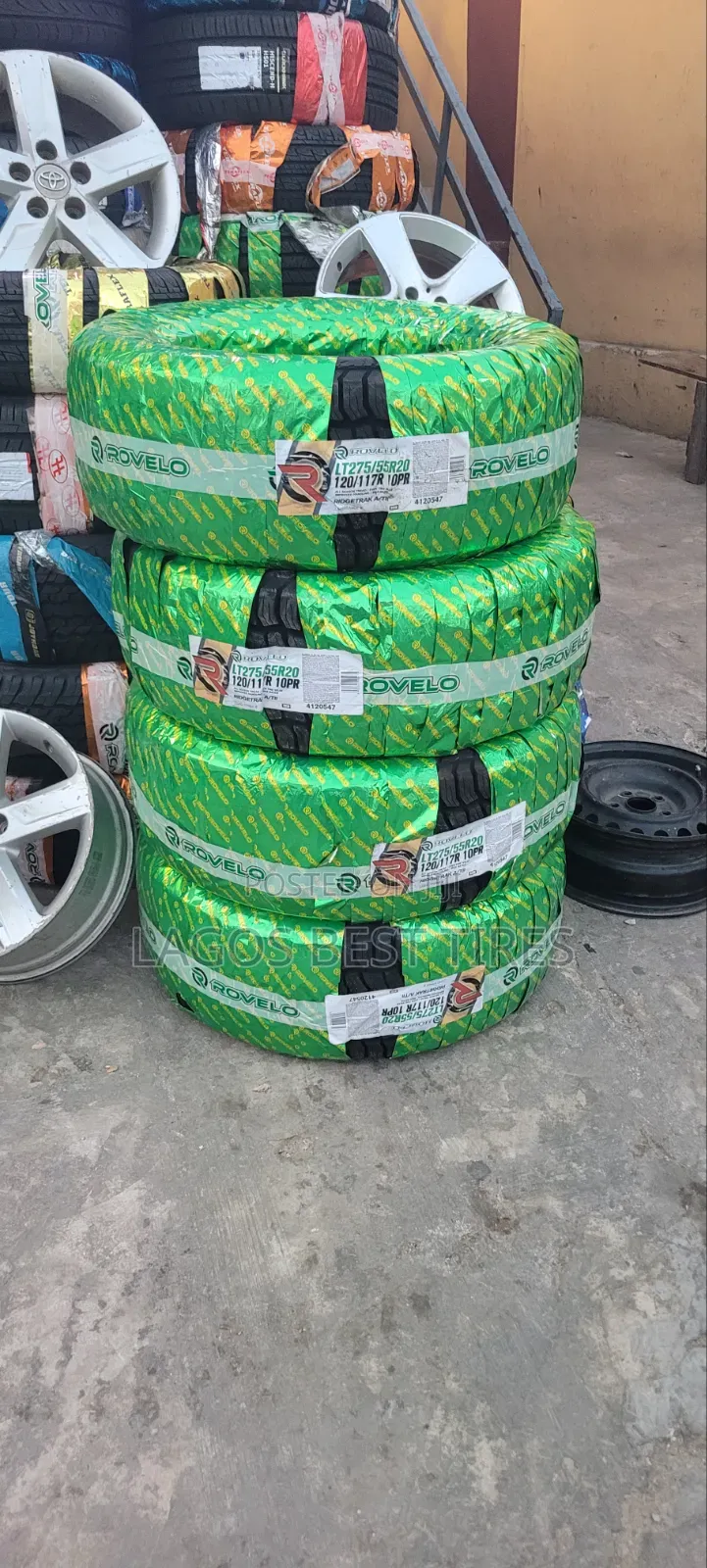 Brand New Rovelo Ridgetrak a/T (Lt275/55 R20) – 10-Ply Heavy Duty