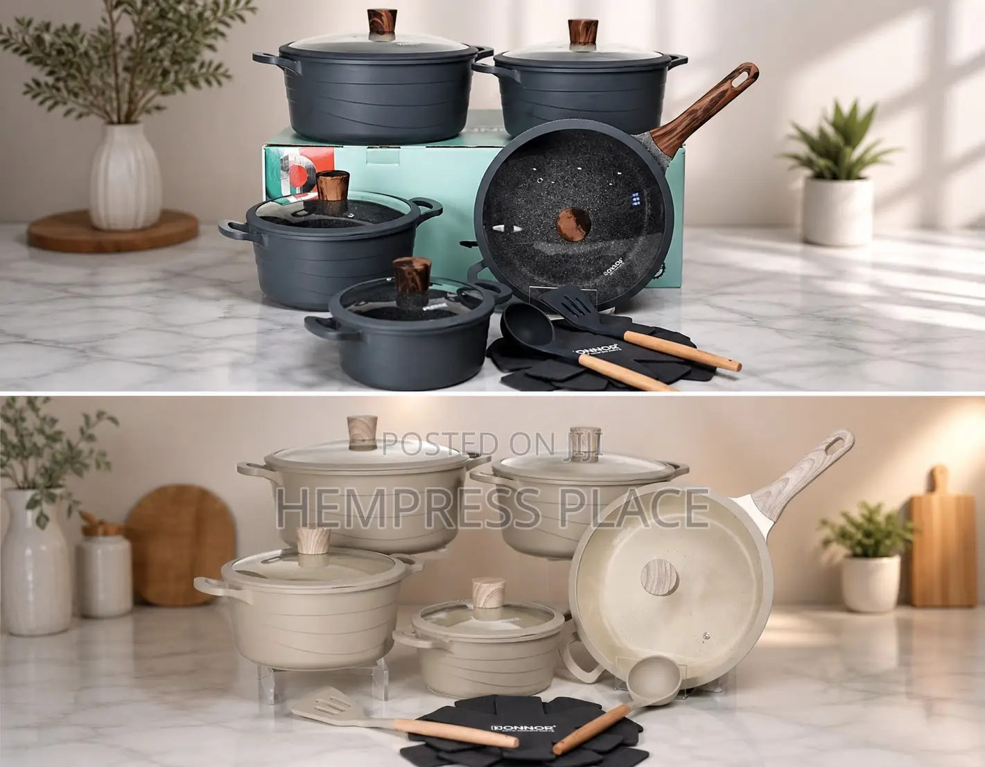 Non Sticky Cookware Set