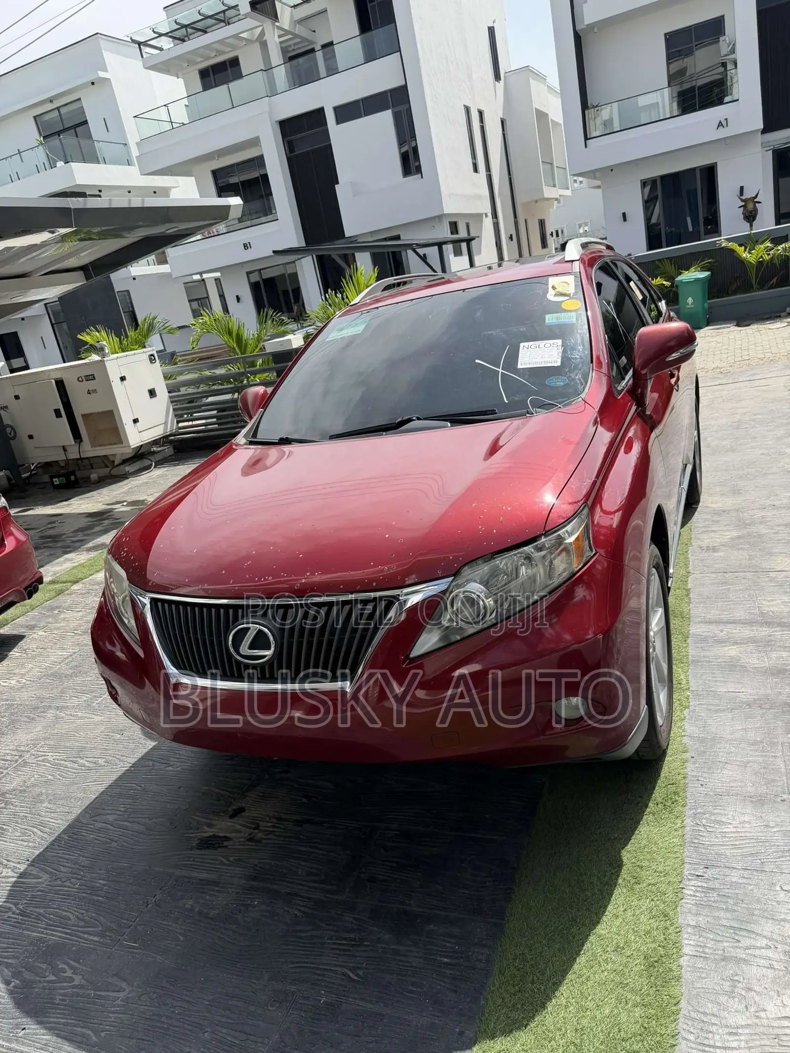 Lexus RX 350 2010 Red