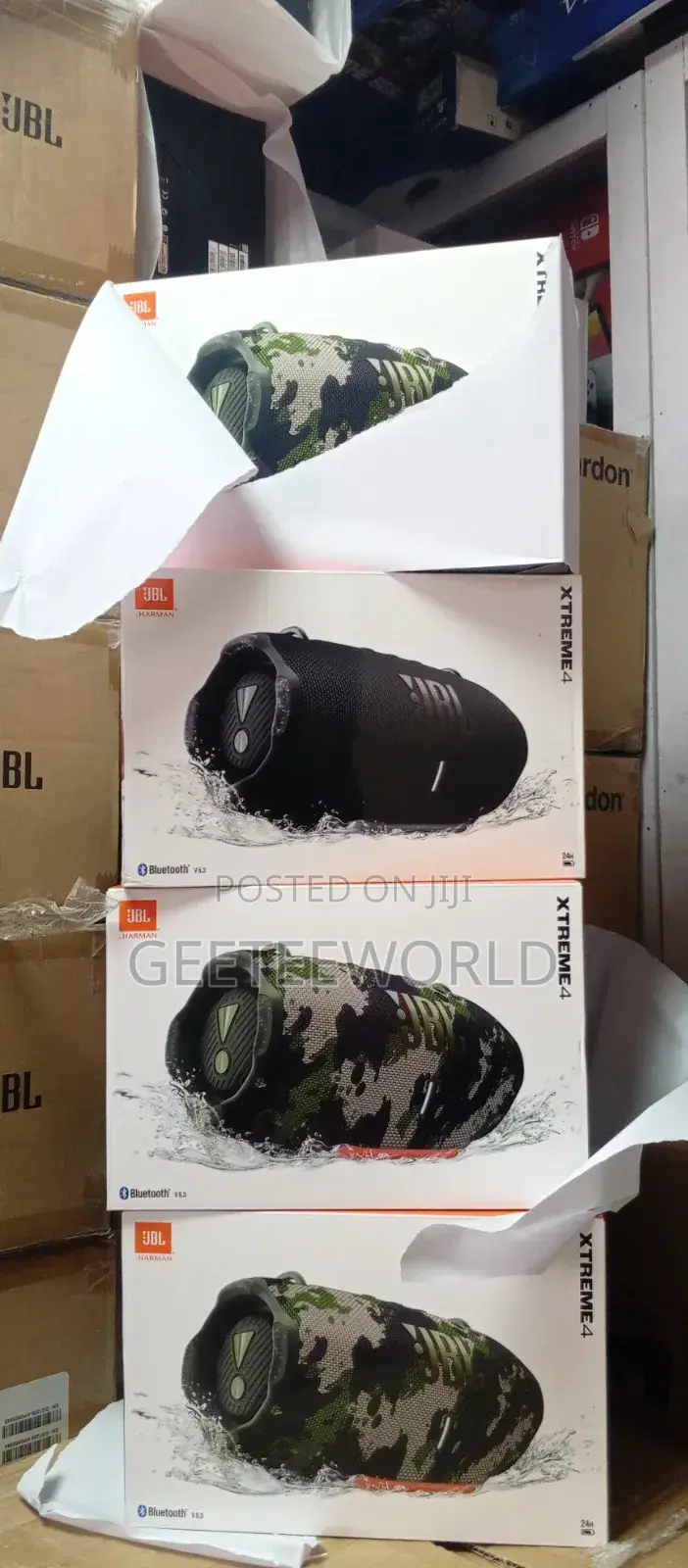 Extreme 4 JBL Speaker