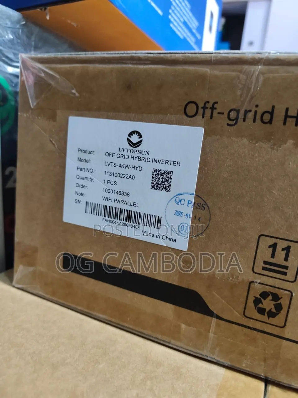 Lvtopsun 4kw Off-Grid Hybrid Inverter