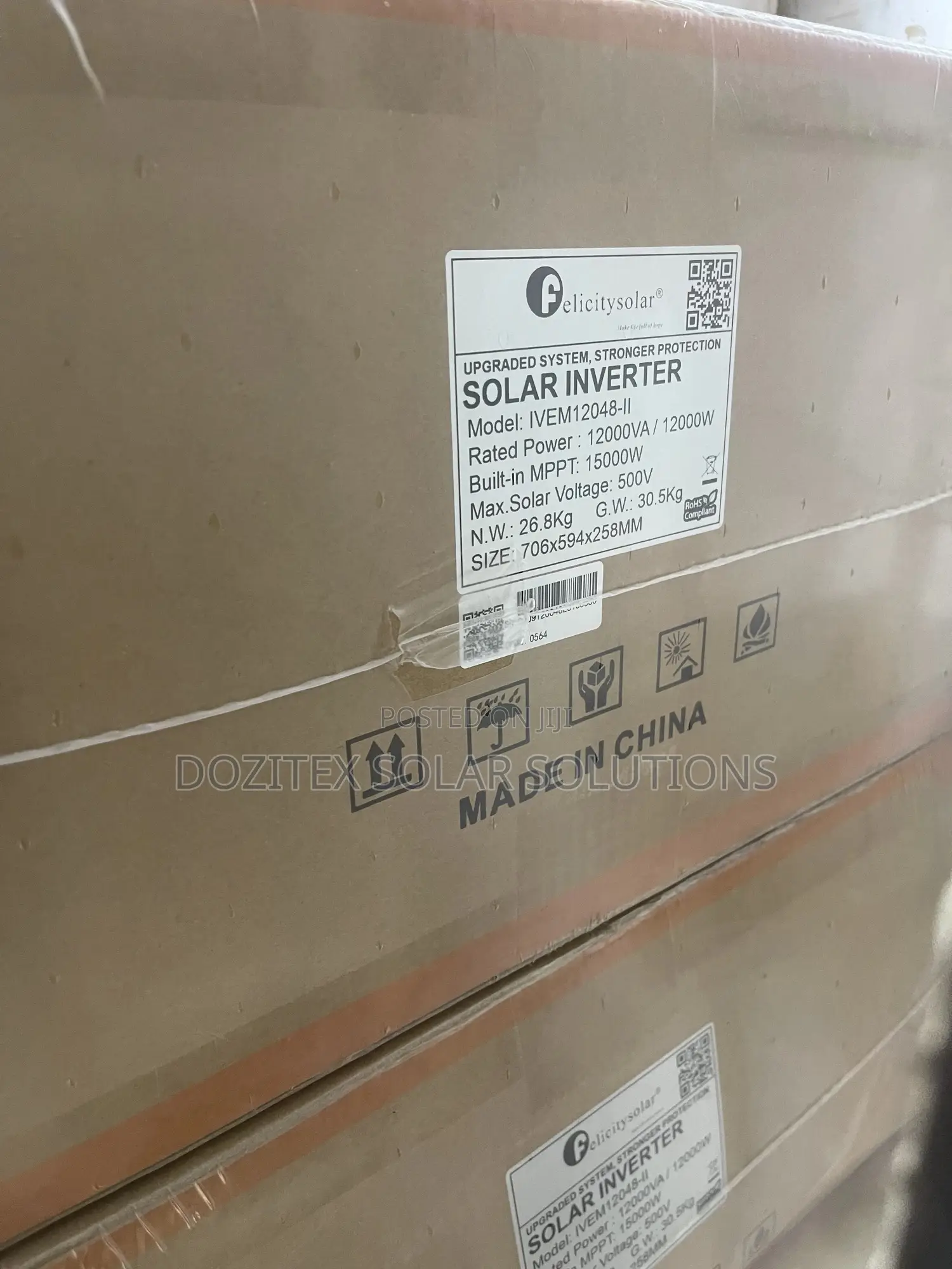 12kva/48v Felicity Solar Inverter