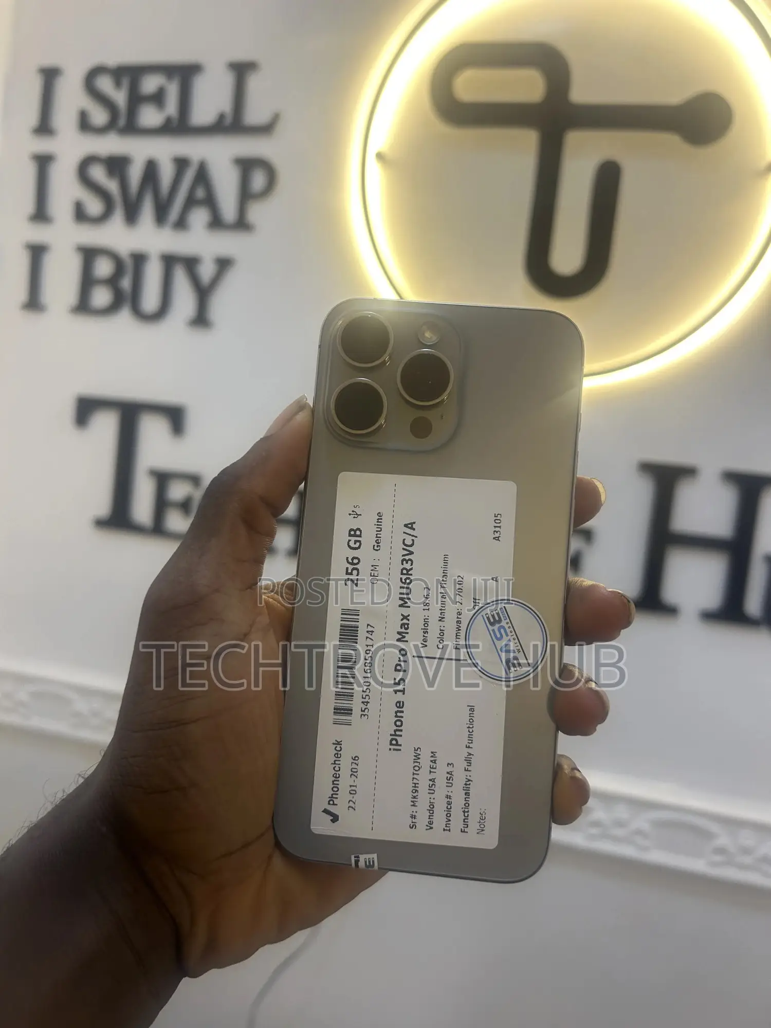 Apple iPhone 15 Pro Max 256 GB Silver