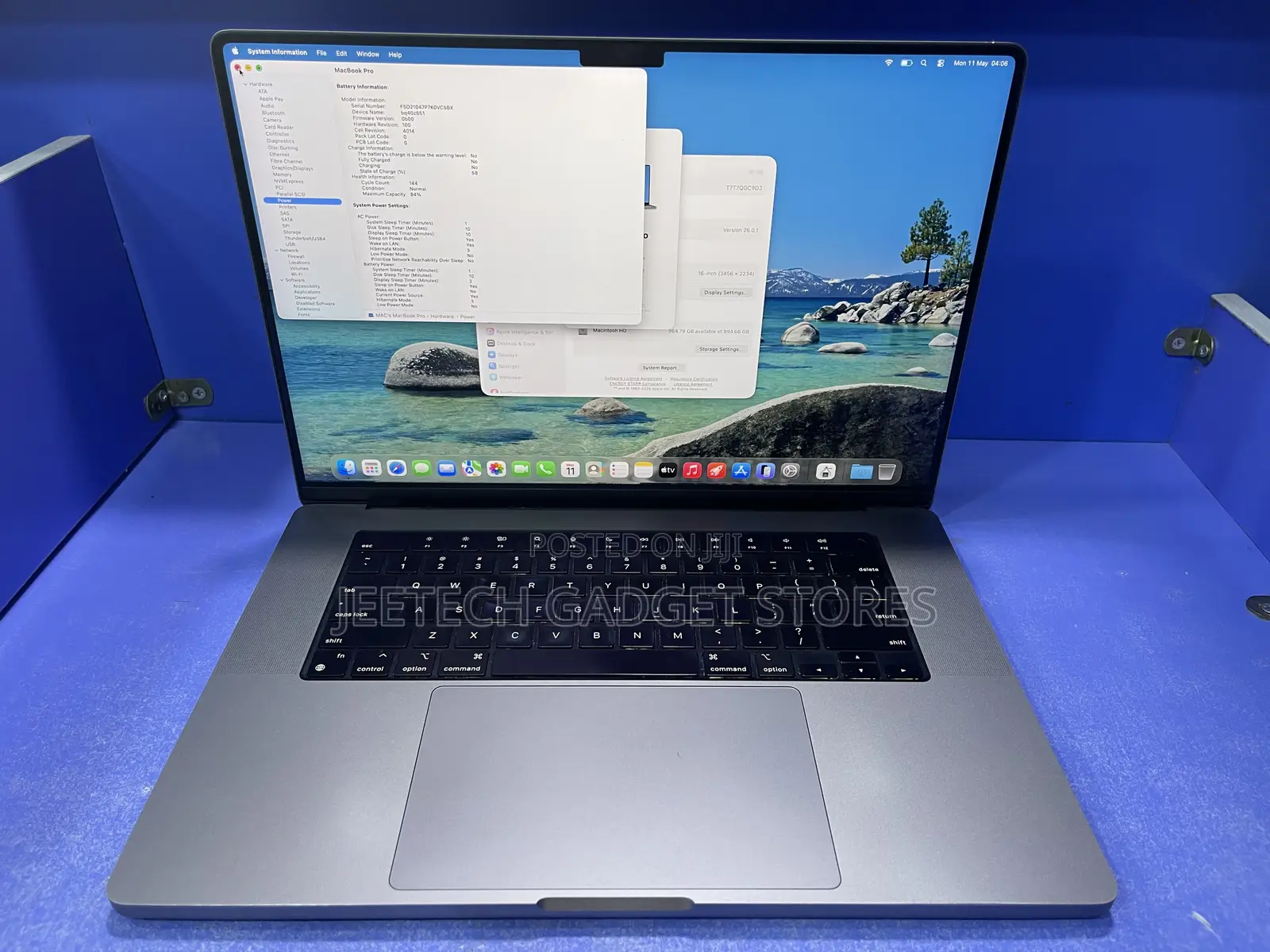 Laptop Apple MacBook Pro 2021 M1 16GB Apple M1 Pro SSD 1T