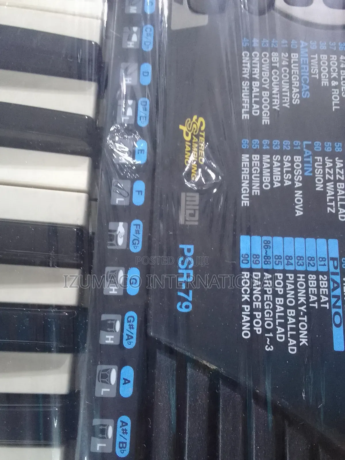 Uk Used Yamaha PSR-79 Keyboard – Clean Sound Easy to Play