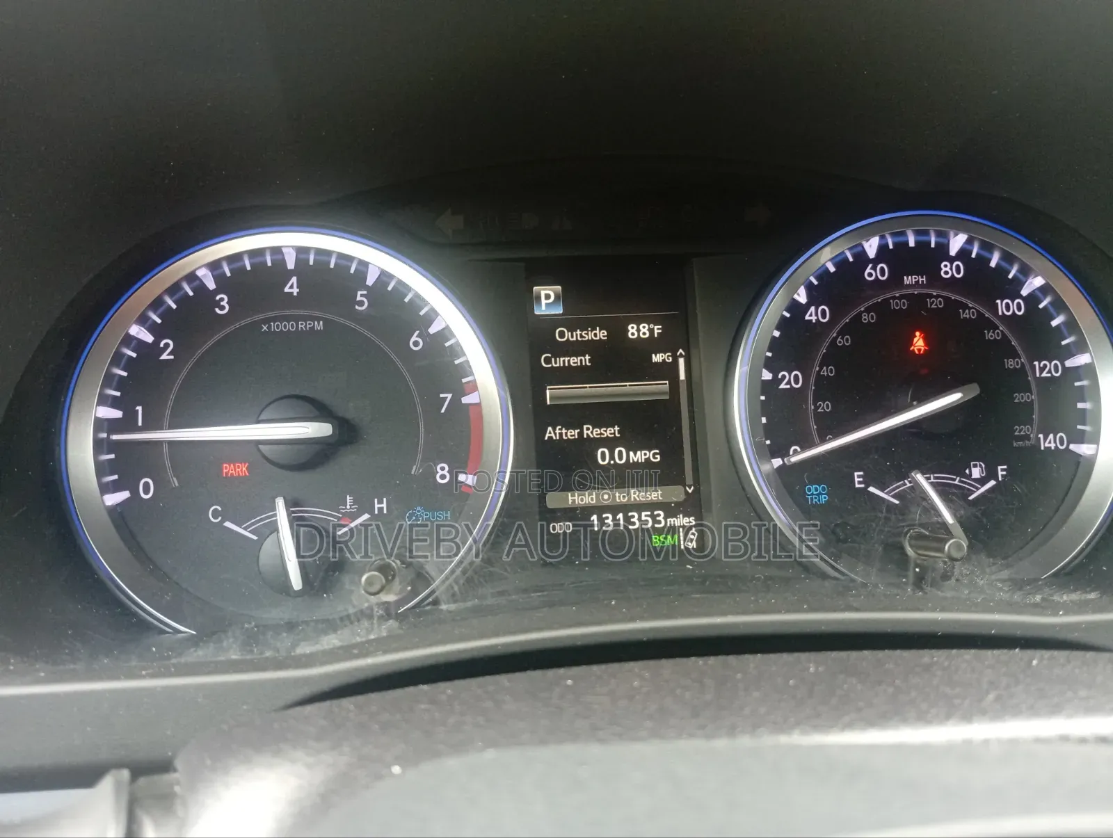 Toyota Highlander XLE 2019 Black
