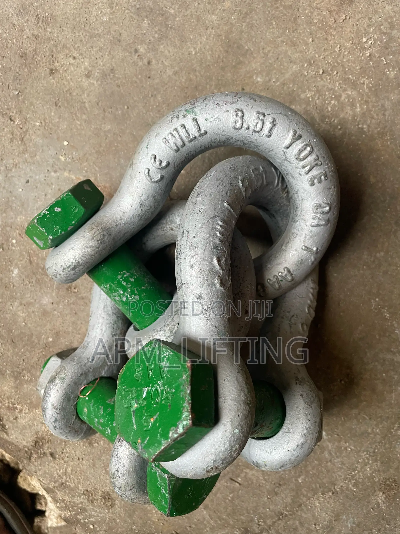 1” (8.5ton) Yoke Lifting Shackles